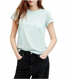 送料無料 AllSaints レディース 女性用 ファッション Tシャツ Anna Tee - Crystal Blue