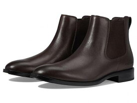 送料無料 コールハーン Cole Haan メンズ 男性用 シューズ 靴 ブーツ アンクル ショートブーツ Hawthorne Chelsea Boot - Dark Chocolate