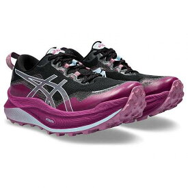 送料無料 アシックス ASICS レディース 女性用 シューズ 靴 スニーカー 運動靴 Trabuco Max 3 - Black/Light Blue