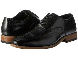送料無料 ステーシーアダムス Stacy Adams メンズ 男性用 シューズ 靴 オックスフォード 紳士靴 通勤靴 Dunbar Wingtip Oxford - Black