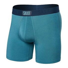 送料無料 サックスアンダーウエアー SAXX UNDERWEAR メンズ 男性用 ファッション 下着 Vibe Super Soft Boxer Brief - Hydro Blue
