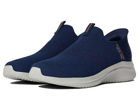 送料無料 スケッチャーズ SKECHERS メンズ 男性用 シューズ 靴 スニーカー 運動靴 Ultra Flex 3.0 Smooth Step Hands Free Slip-Ins - Navy