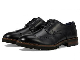 送料無料 フローシャイム Florsheim メンズ 男性用 シューズ 靴 オックスフォード 紳士靴 通勤靴 Renegade Wing Tip Oxford - Black