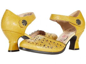 送料無料 ラーティスト L&#039;Artiste by Spring Step レディース 女性用 シューズ 靴 ヒール Visionary - Yellow Leather
