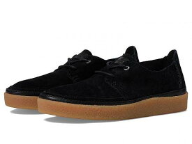 送料無料 クラークス Clarks メンズ 男性用 シューズ 靴 スニーカー 運動靴 Oakpark Lace - Black Suede