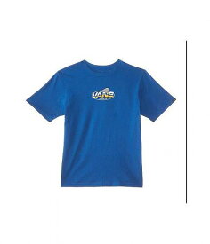 送料無料 バンズ Vans Kids 男の子用 ファッション 子供服 Tシャツ Sk8 Shape Short Sleeve (Big Kids) - True Blue