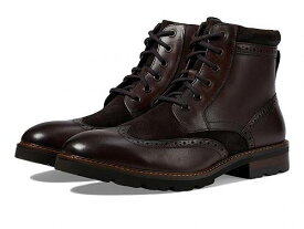 送料無料 フローシャイム Florsheim メンズ 男性用 シューズ 靴 オックスフォード 紳士靴 通勤靴 Renegade Wing Tip Lace-Up Boot - Brown