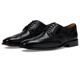 送料無料 フローシャイム Florsheim メンズ 男性用 シューズ 靴 オックスフォード 紳士靴 通勤靴 Conetta Wing Tip Oxford - Black