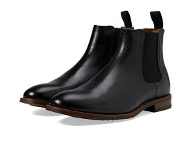 送料無料 フローシャイム Florsheim メンズ 男性用 シューズ 靴 オックスフォード 紳士靴 通勤靴 Rucci Plain Toe Gore Boot - Black