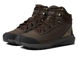 送料無料 コロンビア Columbia メンズ 男性用 シューズ 靴 ブーツ ハイキング トレッキング Trailstorm(TM) Peak Mid - Cordovan/Black