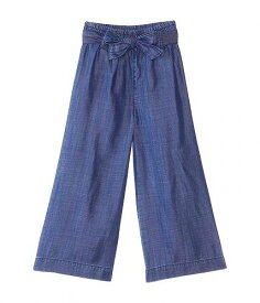 送料無料 Hatley Kids 女の子用 ファッション 子供服 パンツ ズボン Tencel Textured Paperbag Pants (Toddler/Little Kids/Big Kids) - Blue