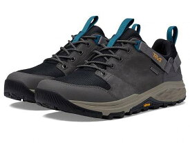 送料無料 テバ Teva メンズ 男性用 シューズ 靴 ブーツ ハイキング トレッキング Grandview GTX Low - Dark Gull Grey/Blue Coral