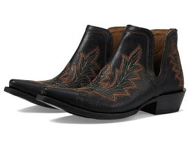 送料無料 アリアト Ariat レディース 女性用 シューズ 靴 ブーツ アンクル ショートブーツ Dixon Low Heel Western Boot - Bohemian Black