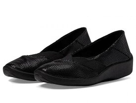 送料無料 アルコペディコ Arcopedico レディース 女性用 シューズ 靴 フラット Gemini - Black Creative