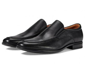 送料無料 フローシャイム Florsheim メンズ 男性用 シューズ 靴 オックスフォード 紳士靴 通勤靴 Zaffiro Moc Toe Venetian Loafer - Black