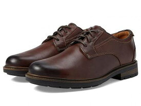 送料無料 クラークス Clarks メンズ 男性用 シューズ 靴 オックスフォード 紳士靴 通勤靴 Un Shire Low - Brown Leather