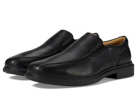 送料無料 ジョーンストンアンドマーフィー Johnston &amp; Murphy メンズ 男性用 シューズ 靴 オックスフォード 紳士靴 通勤靴 XC4 Stanton 2.0 Run-Off Slip-On - Black
