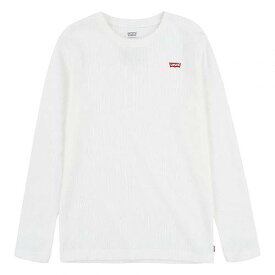 送料無料 リーバイス Levi&#039;s(R) Kids 男の子用 ファッション 子供服 Tシャツ Long Sleeve Thermal Shirt (Big Kids) - Sugar Swizzle