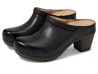 送料無料 ダンスコ Dansko レディース 女性用 シューズ 靴 クロッグ Sammy - Black Milled Burnished