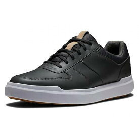 送料無料 フットジョイ FootJoy メンズ 男性用 シューズ 靴 スニーカー 運動靴 Contour Casual Golf Shoes - Charcoal 1