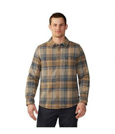 送料無料 マウンテンハードウエア Mountain Hardwear メンズ 男性用 ファッション ボタンシャツ Plusher(TM) Long Sleeve Shirt - Trail Dust Amsterdam Plaid