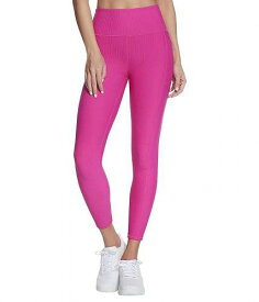 送料無料 スケッチャーズ SKECHERS レディース 女性用 ファッション パンツ ズボン GO WALK RIBBED HIGH WAIST LEGGING - Pink