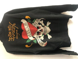 【在庫処分】Ed Hardy エドハーディー　パーカー　スウェット　スワロフスキー　ドクロスカル　ジャケット　新品　正規品