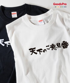 Tシャツ 天下のご意見番 異名 発汗性の良い快適素材 ドライTシャツ