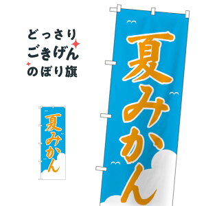 夏みかん のぼり旗 2237 みかん・柑橘類