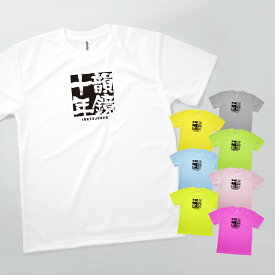 Tシャツ 韻鏡十年 いんきょうじゅうねん 四字熟語 発汗性の良い快適素材 ドライTシャツ