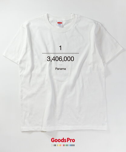 楽天市場 Tシャツ パナマの人口 ドライ 速乾 グッズプロ