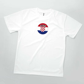 Tシャツ クロアチア共和国国旗
