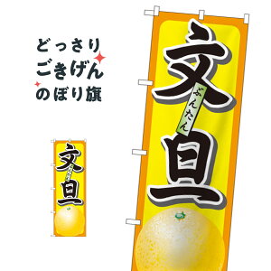 文旦 のぼり旗 7402 みかん・柑橘類