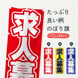 【ネコポス送料360】 のぼり旗 求人募集のぼり 12SX グッズプロ