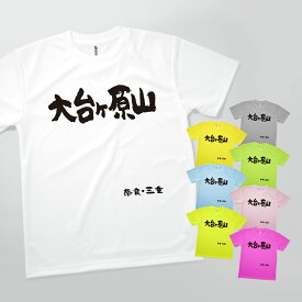 Tシャツ 大台ヶ原山・奈良・三重 発汗性の良い快適素材 ドライTシャツ