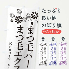 【ネコポス送料360】 のぼり旗 まつ毛パーマエクステ・美容のぼり 33P2 まつげサロン グッズプロ グッズプロ