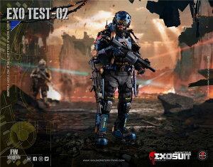 Soldier Story SS125 1/6 EXO SKELETON ARMOR SUIT TEST-02 GN\XPg A[}[X[c eXg^Cv 02 1/6XP[ tBMA