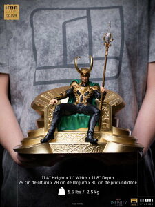 iron studios ACAX^WI Infinity Saga Loki 1/10 X^`[ hς i CCXP 