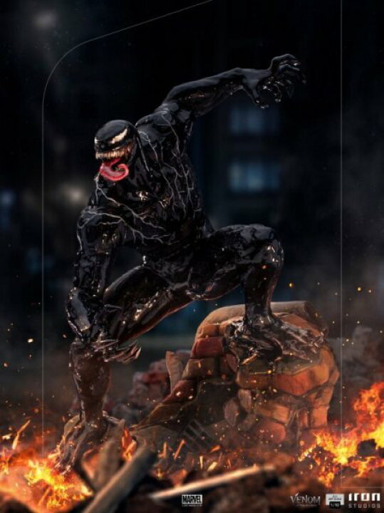 楽天市場】iron studios アイアンスタジオ Venom 1/10 スタチュー 塗装 