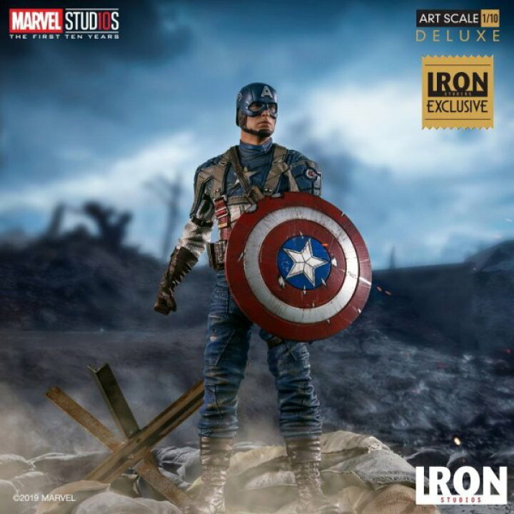 楽天市場】iron studios アイアンスタジオ キャプテン・アメリカ 1/10 