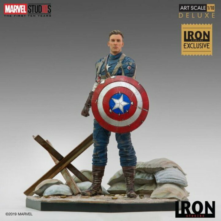 楽天市場】iron studios アイアンスタジオ キャプテン・アメリカ 1/10 