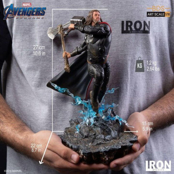 楽天市場】アイアンスタジオ アベンジャーズ エンドゲーム/ ソー 1/10 