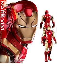 �z�b�g�g�C�Y 1/6�A�C�A���}���E�}�[�N46 Iron Man Mark 46 Mark XLVI �R���Z�v�g�E�A�[�g�� �t�B�M���A MMS489D25