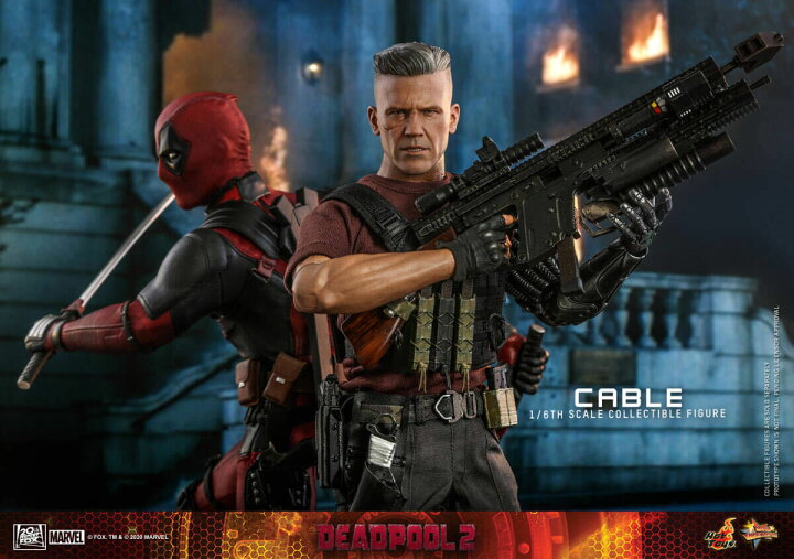 楽天市場】ホットトイズ 1/6 デッドプール 2 ケーブル DX.Ver 