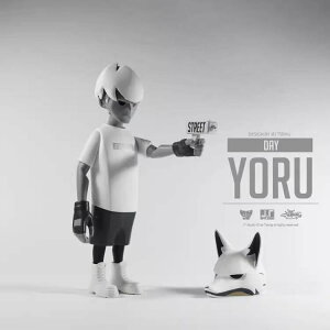 J.T STUDIO 1/8 Yoru Fluorescent Fox Vinyl WF SHANGHAI ������ ����.Ver