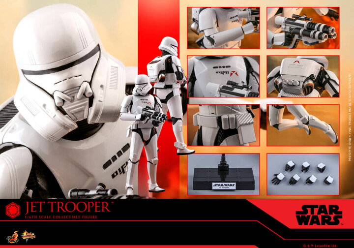 楽天市場】ホットトイズ 1/6 スター・ウォーズ スカイウォーカーの 
