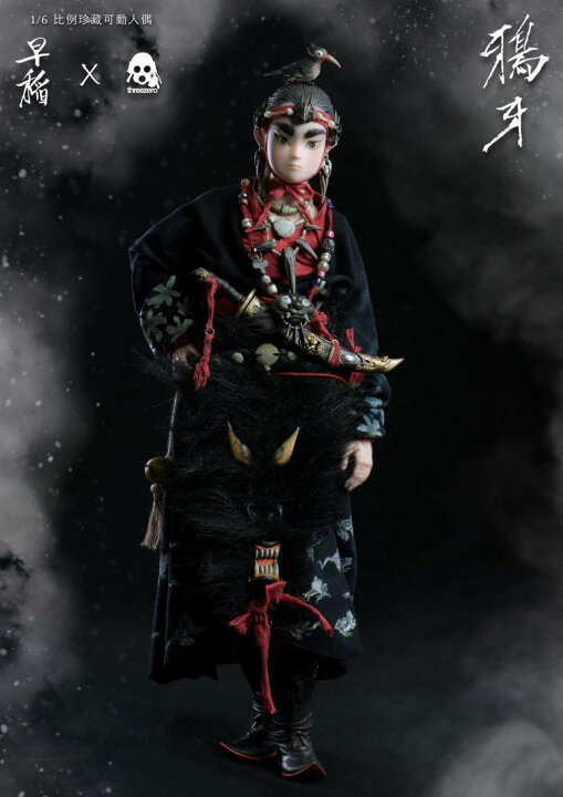 楽天市場】Threezero 1/6 早稻 鴉牙 ツァオ・ダオ クロウティース 