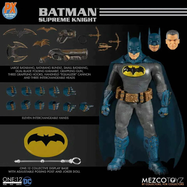 楽天市場】Mezco Toyz One:12 会場限定 シュプリーム ナイト 