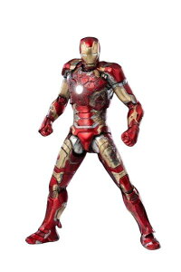 threezero The Infinity Saga DLX Iron Man Mark43 �A�N�V�����t�B�M���A 3Z03650C0 Battle damage Edition
