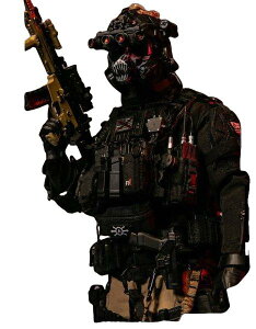 DAMTOYS EXTREME ZONE Agent HUGH LAPHROAIG 1/6 ANVtBMA EBS002